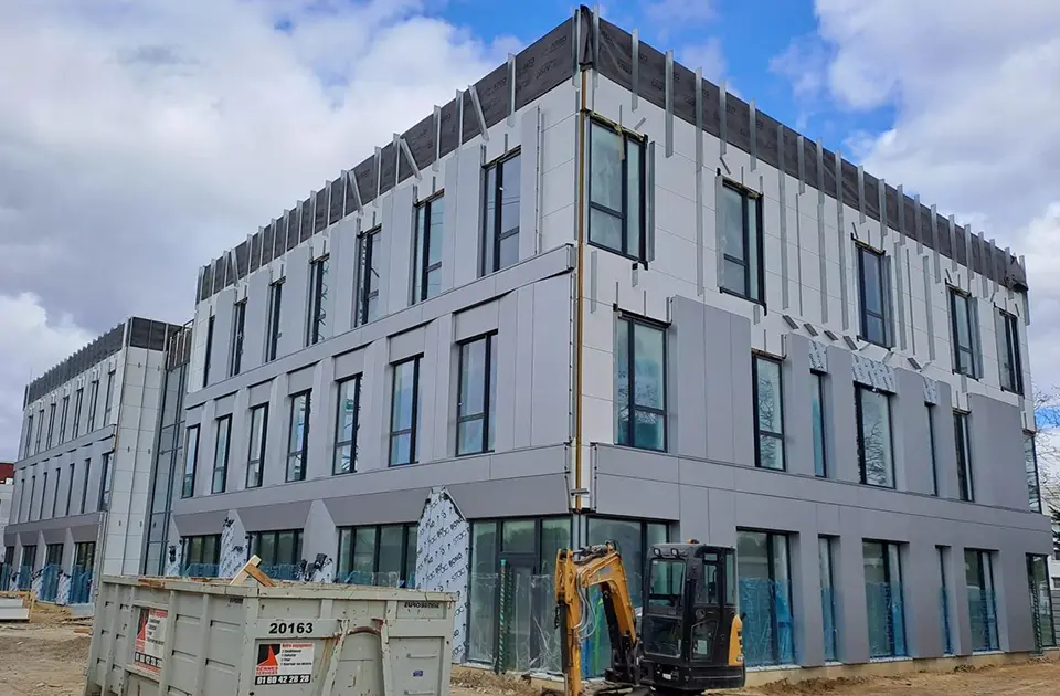 CONSTRUCTION DE 2 BÂTIMENTS DE BUREAUX EN R+2 - PARC TERTIAIRE EVRY 91